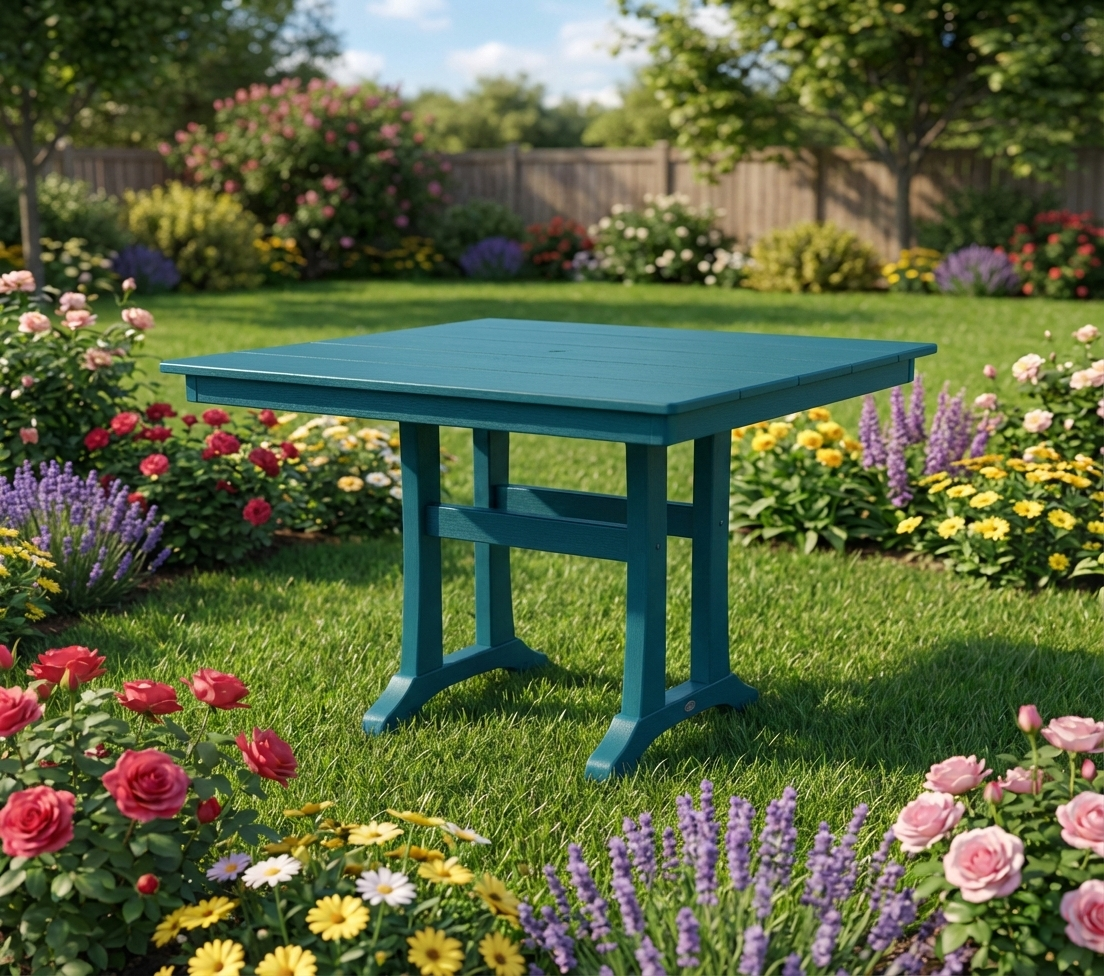 4 Kişilik Kare Masa