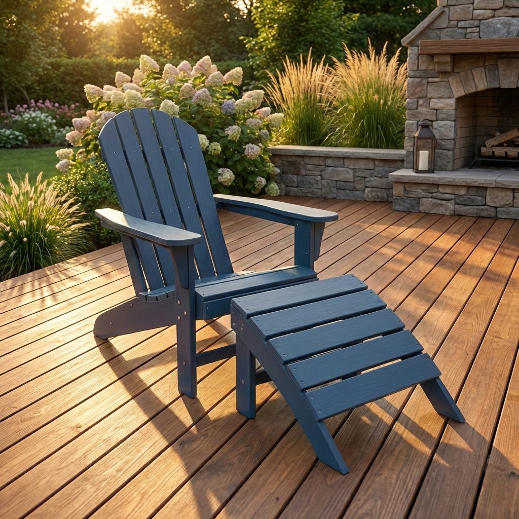 Adirondack Ayak Desteği